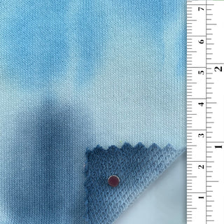 Tie Dye Stretch Cotton French Terry C002315 - Yardblox Fabrics