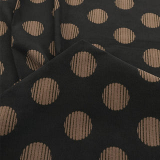 Yardblox Exclusive Made in Japan HOKKOH Dot/Polka Dot Black/Multi Color Non-Stretch Cotton Pinwale Corduroy DS21415