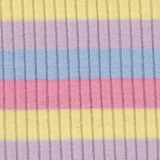 Stripes Stretch Cotton Rib 3x4 S027401