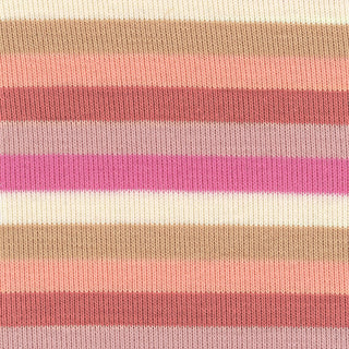 Stripes Stretch Cotton Rib 1x1 S027407