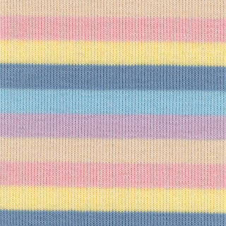 Stripes Stretch Cotton Rib 1x1 S027407