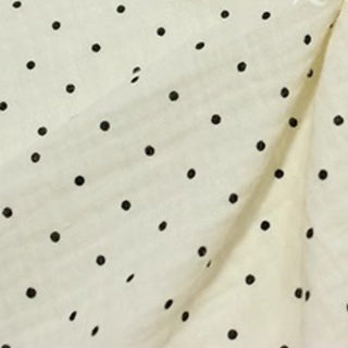 Dot/Polka Dot Cotton Double Gauze A126403