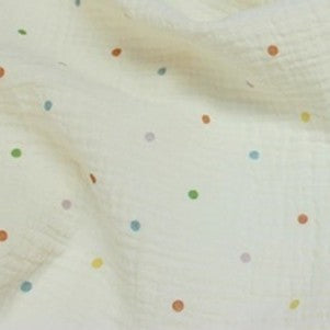 Dot/Polka Dot Cotton Double Gauze A126408