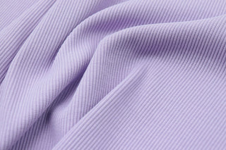 Matching Ribs of Solid Stretch Back Brushed Cotton Polyester French Terry B011311